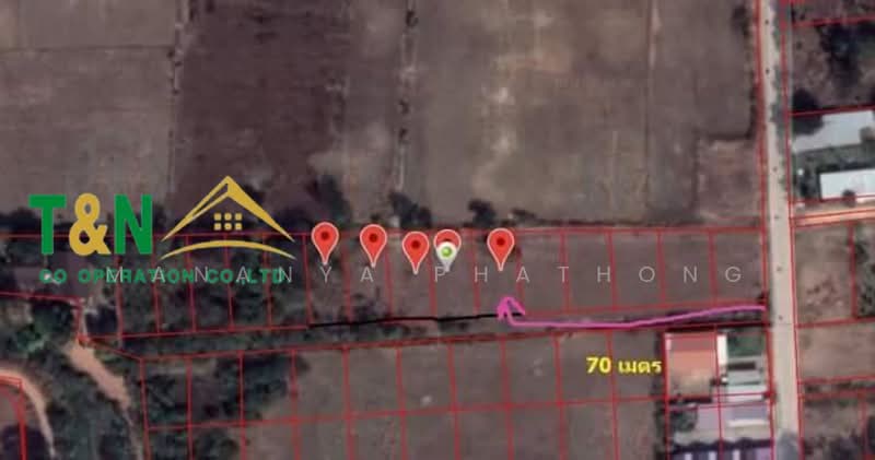 For Sale - ที่ดินเปล่า อุบลราชธานี แปลงละ 80 ตารางวา 5 แปลงติดกัน, Ubon Ratchathani