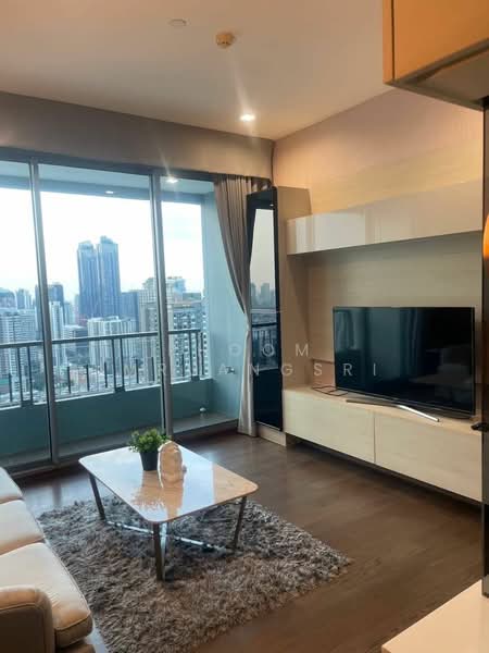 Q Asoke, Bangkok, 1678 Petchaburi Road, Makkasan, Ratchathewi, Bangkok, 2 Bedrooms, 45 sqm, Condo For Rent, by Phoom Imruangsri, 500267567 - DDproperty.com