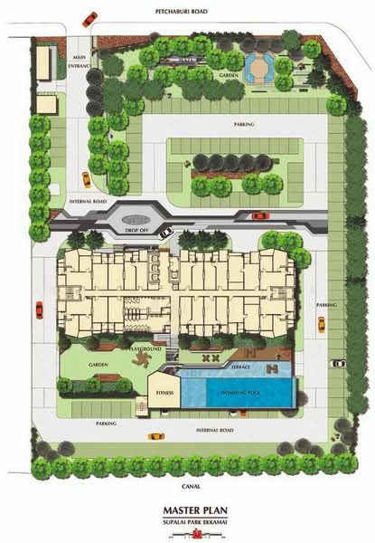 Supalai Park Ekkamai-Thonglor, Bangkok, Petchaburi Road, Bang Kapi, Huai Khwang, Bangkok, 2 Bedrooms, 84 sqm, Condo For Sale, by สรภพ ยอดไชย (สีฝุ่น), 500268877 - DDproperty.com