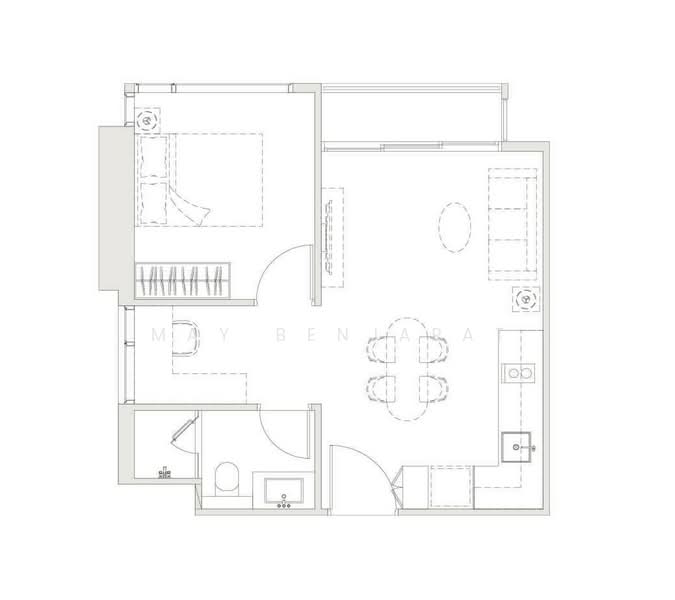 The Embassy Wireless, Bangkok, 1042 Witthayu Rd, Lumphini, Pathum Wan, Bangkok, 2 Bedrooms, 44 sqm, Condo Option To Buy, by Trinity Relocation Consultant Co.,Ltd, 500268908 - DDproperty.com