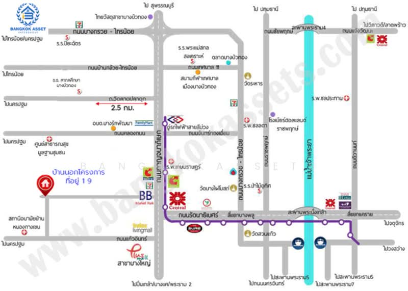บางใหญ่-บางคูวัด, Nonthaburi, บางใหญ่-บางคูวัด, Bang Yai, Bang Yai, Nonthaburi, 3 Bedrooms, 150 sqm, Single Detached House For Sale, by bangkokassets, 500269044 - DDproperty.com