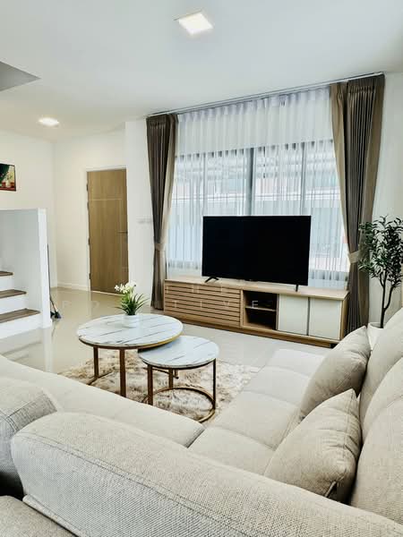 Pruksa Ville 120 Airport–Mae Hia, Chiang Mai, Mae Hia, Muang Chiang Mai, Chiang Mai, 3 Bedrooms, 150 sqm, Townhouse For Rent, by The Positive ที่ดิน บ้าน คอนโด, 500269104 - DDproperty.com