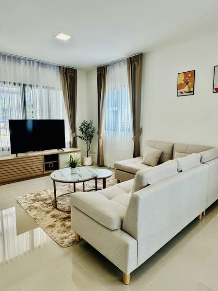 Pruksa Ville 120 Airport–Mae Hia, Chiang Mai, Mae Hia, Muang Chiang Mai, Chiang Mai, 3 Bedrooms, 150 sqm, Townhouse For Rent, by The Positive ที่ดิน บ้าน คอนโด, 500269104 - DDproperty.com