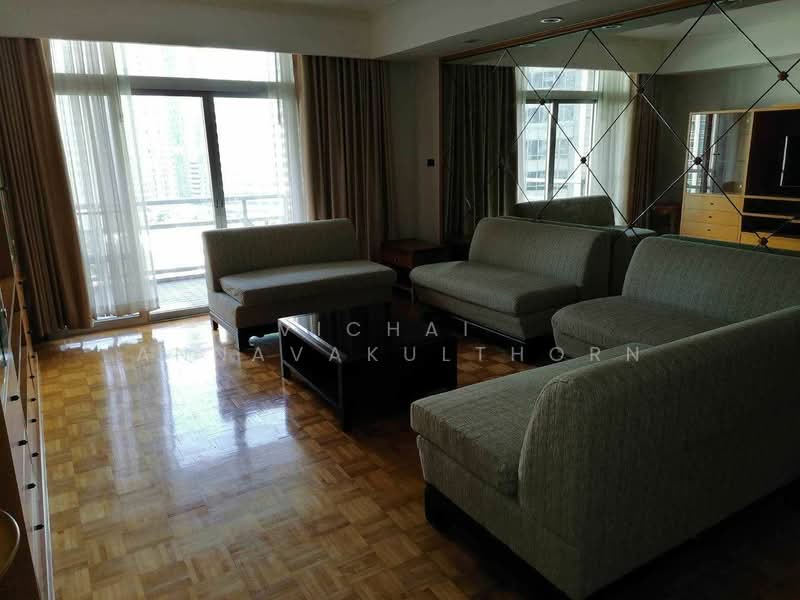 All Seasons Mansion, Bangkok, Soi Ruamrudee, Wireless Road, Lumphini, Pathum Wan, Bangkok, 2 Bedrooms, 137 sqm, Condo For Rent, by Vichai  Annavakulthorn, 500269346 - DDproperty.com
