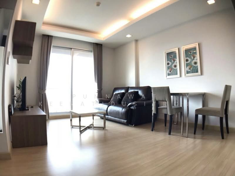 Thru Thonglor, Bangkok, Petchaburi Road, Bang Kapi, Huai Khwang, Bangkok, 1 Bedroom, 39 sqm, Condo For Rent, by Punnawat Keeratidusitroj, 500269444 - DDproperty.com