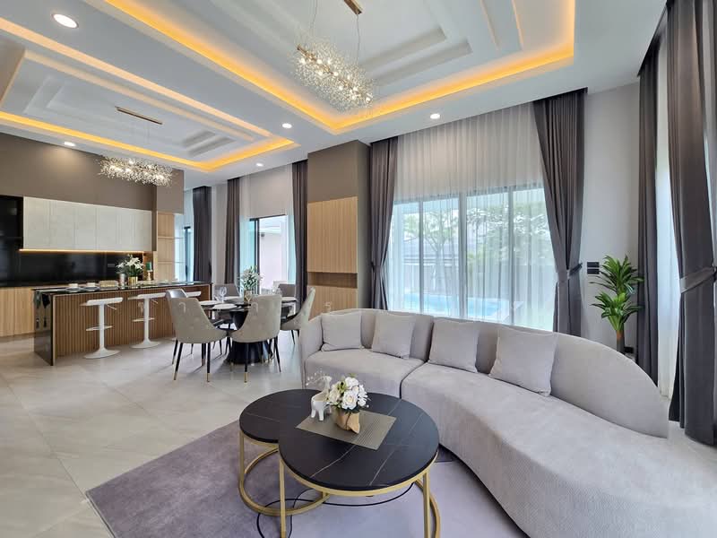 Pattaya Pool Villa Map Prachan lake, Chon Buri (Pattaya), พรประภานิมิตร, Nong Pru, Bang Lamung (Pattaya), Chon Buri (Pattaya), 3 Bedrooms, 230 sqm, Villa For Sale, by Tharathorn Yuenyong, 500269505 - DDproperty.com