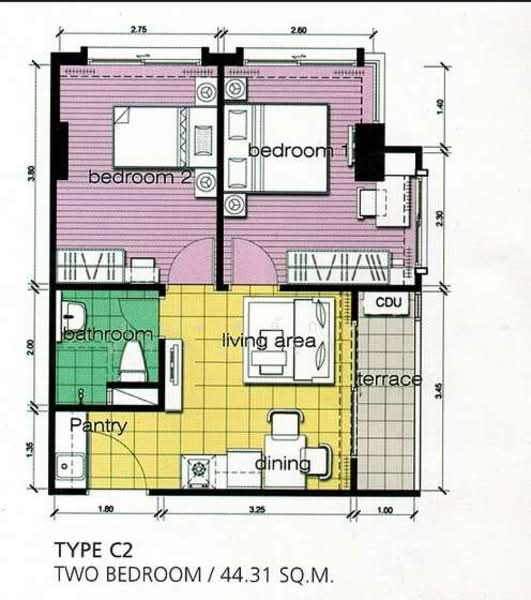@City Condominium : แอท ซิตี้ คอนโดมิเนียม, กรุงเทพ, 169 169 ซอยสุขุมวิท 101/1 ถนนสุขุมวิท แขวงบางจาก เขตพระโขนง กรุงเทพมหานคร, บางจาก, พระโขนง, กรุงเทพ, 45 ตร.ม., คอนโด ขาย, โดย อนงค์ลักษณ์ ทรงประโคน, 500270102 - DDproperty.com