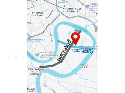 ขาย - ขายบ้านพร้อมที่ดิน 453 ตรว.ติดถนนหลัก-คลองบางน้ำผึ้งสำหรับ Wellness, บ้านเกษียณ, สมุทรปราการ
