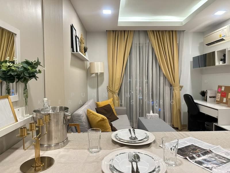 Thru Thonglor, Bangkok, Petchaburi Road, Bang Kapi, Huai Khwang, Bangkok, 1 Bedroom, 36 sqm, Condo For Rent, by Punnawat Keeratidusitroj, 500270344 - DDproperty.com