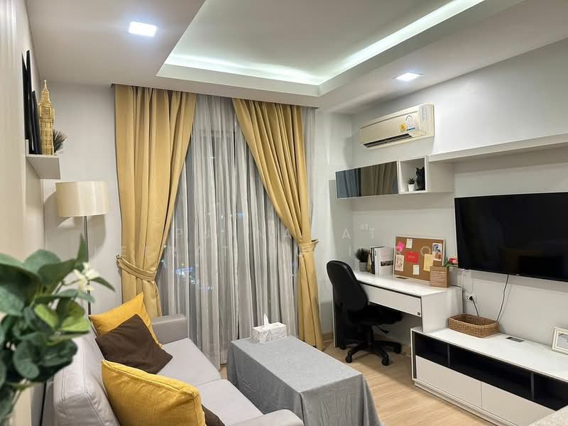 Thru Thonglor, Bangkok, Petchaburi Road, Bang Kapi, Huai Khwang, Bangkok, 1 Bedroom, 36 sqm, Condo For Rent, by Punnawat Keeratidusitroj, 500270344 - DDproperty.com