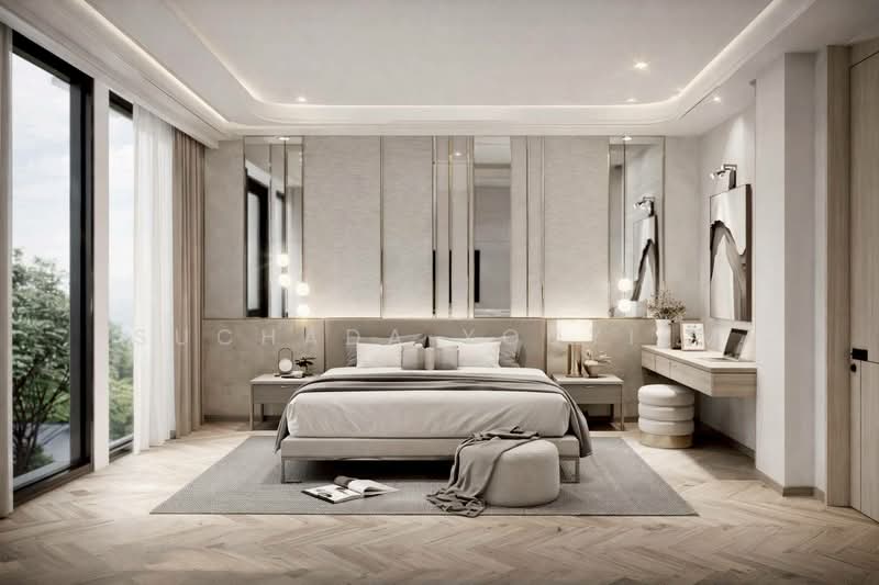 Baan Klang Krung Thonglor, Bangkok, 55 Soi Sukhumvit 55, Khlong Tan Nua, Watthana, Bangkok, 5 Bedrooms, 350 sqm, Townhouse For Sale, by Suchada Yodyiem, 500270433 - DDproperty.com