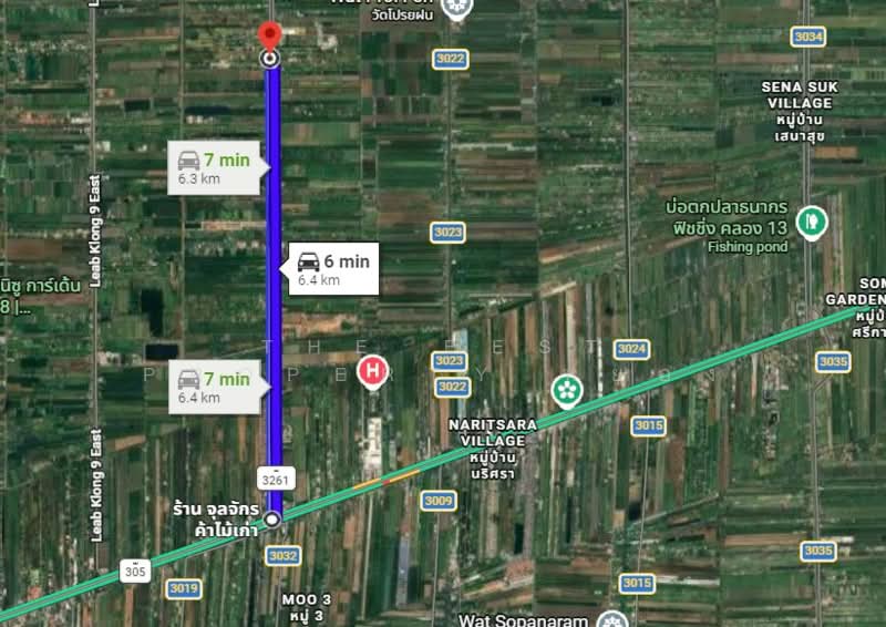 ที่ดินหนองเสือ ปทุมธานี, ปทุมธานี, บึงบา, หนองเสือ, ปทุมธานี, 1,308 ตร.ม., ที่ดิน ขาย, โดย The Best Property หยอง, 500270844 - DDproperty.com