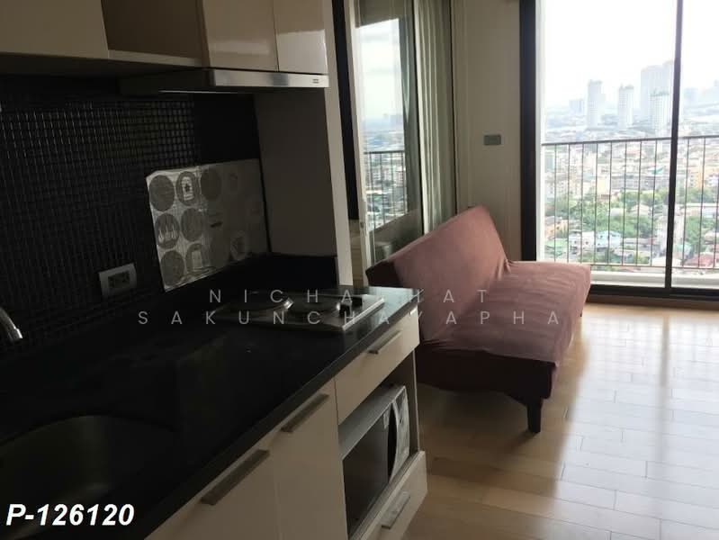 Fuse Sathorn-Taksin, Bangkok, Krung Thon Buri Road, Bang Lam Phu Lang, Khlong San, Bangkok, 1 Bedroom, 28 sqm, Condo For Rent, by Nichaphat Sakunchayapha, 500270858 - DDproperty.com