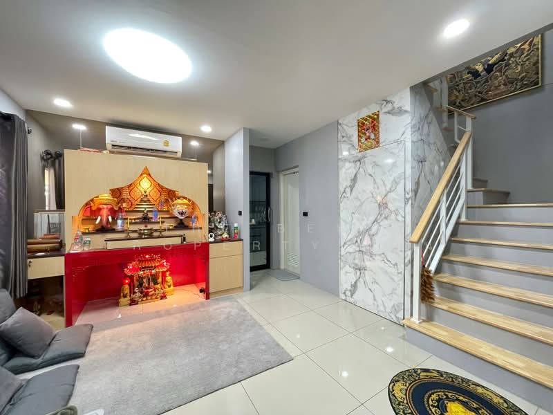 Pruksa126 Thepharak-kingkaew, Samut Prakan, Soi Khlong Arsia Khlong Kanya, Bangphli Yai, Bang Plee, Samut Prakan, 3 Bedrooms, 100 sqm, Townhouse For Sale, by The Best Property แนน, 500270976 - DDproperty.com