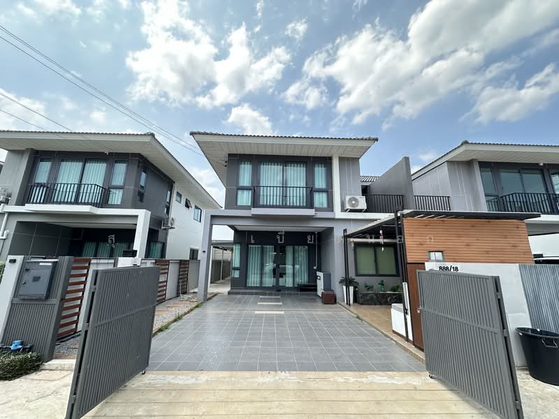 House for rent in Supalai Palm Spring Village, Khon Kaen, Khon Kaen, Nai Muang, Muang Khon Kaen, Khon Kaen, 4 Bedrooms, 160 sqm, Semi-Detached House (Twin House) For Rent, by สุริยา เบียดนอก, 500271005 - DDproperty.com
