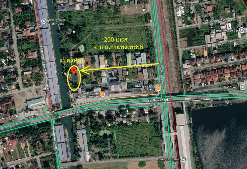 ที่ดินเปล่า ซอยเจริญพร ถนนกำแพงเพชร ต.หลักหก อ.เมืองปทุมธานี จ.ปทุมธานี, ปทุมธานี, หลักหก, เมืองปทุมธานี, ปทุมธานี, 480 ตร.ม., ที่ดิน ขาย, โดย ภัทรนัน อิศรางกูร ณ อยุธยา, 500271092 - DDproperty.com