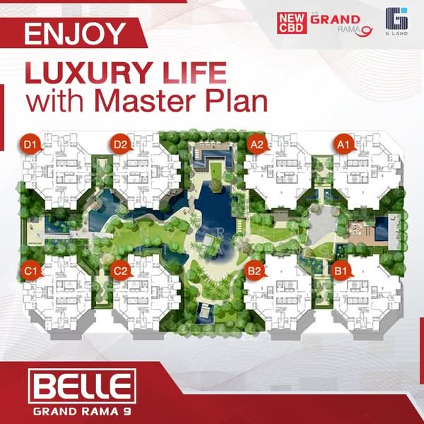 Belle Grand Rama 9, Bangkok, 131 Rama 9 Road, Huai Khwang, Huai Khwang, Bangkok, 3 Bedrooms, 97 sqm, Condo For Sale, by Sansern Na Patthalung, 500271137 - DDproperty.com