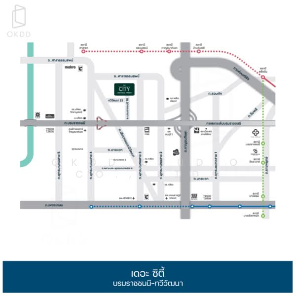 The City Boromarajonani-Thawiwatthana, Bangkok, 504 Soi Borommaratchachonnani 78, Sala Thammasop, Thawi Watthana, Bangkok, 5 Bedrooms, 375 sqm, Single Detached House For Sale, by OKDD STUDIO Co., Ltd., 500271319 - DDproperty.com