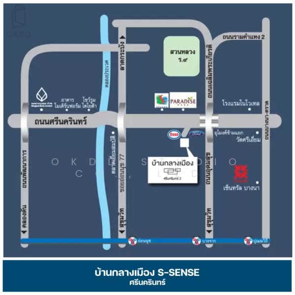 Baan Klang Muang S-Sense Srinakarin : บ้านกลางเมือง เอส เซนต์ ศรีนครินทร์, กรุงเทพ, ถนนศรีนครินทร์, หนองบอน, ประเวศ, กรุงเทพ, 170 ตร.ม., ทาวน์เฮ้าส์ ขาย, โดย OKDD STUDIO Co., Ltd., 500271328 - DDproperty.com