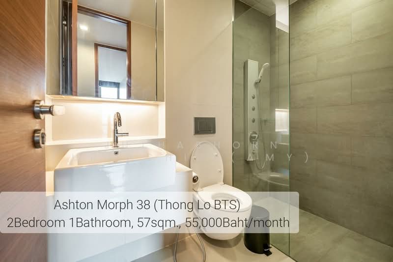 ASHTON Morph 38, Bangkok, 88 Soi Sukhumvit 38, Phra Kanong, Khlong Toei, Bangkok, 2 Bedrooms, 57 sqm, Condo For Rent, by Juthabhorn Uppachit (Amy), 500271359 - DDproperty.com