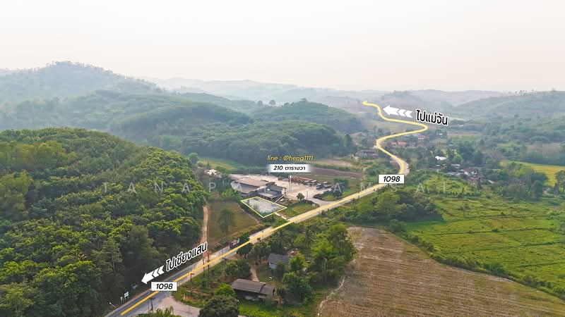 MaeChun, Chiang Rai, 1098 กิ่วพร้าว - แก่นใต้, Tha Kao Pluak, Mae Chan, Chiang Rai, , 840 sqm, Land For Sale, by Tanapat Yamsai, 500271541 - DDproperty.com