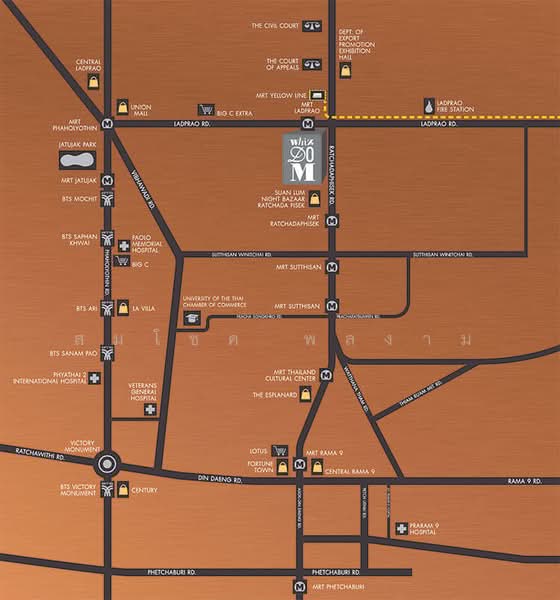 Whizdom Avenue Ratchada-Ladprao, Bangkok, Ladprao Road, Jom Phon, Chatuchak, Bangkok, Studio, 28 sqm, Condo For Rent, by สมโชค พลงาม, 500271591 - DDproperty.com