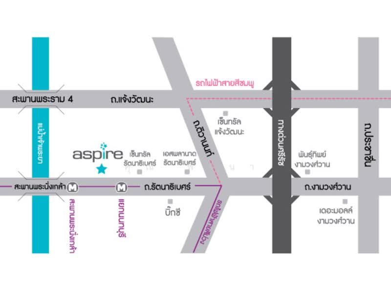 Aspire Rattanatibet 1 : แอสปาย รัตนาธิเบศร์ 1, นนทบุรี, 678 ถนนรัตนาธิเบศร์ ตำบลบางกระสอ อำเภอเมืองนนทบุรี นนทบุรี, บางกระสอ, เมืองนนทบุรี, นนทบุรี, 31 ตร.ม., คอนโด ให้เช่า, โดย คุณ พจนา, 500271951 - DDproperty.com