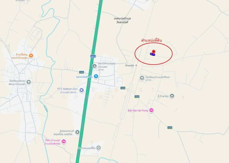 ที่ดินบ้านแฮด ขอนแก่น, Khon Kaen, Ban Haet, Ban Haet, Khon Kaen, , 5,260 sqm, Land For Sale, by The Best Property  อัคร, 500272230 - DDproperty.com