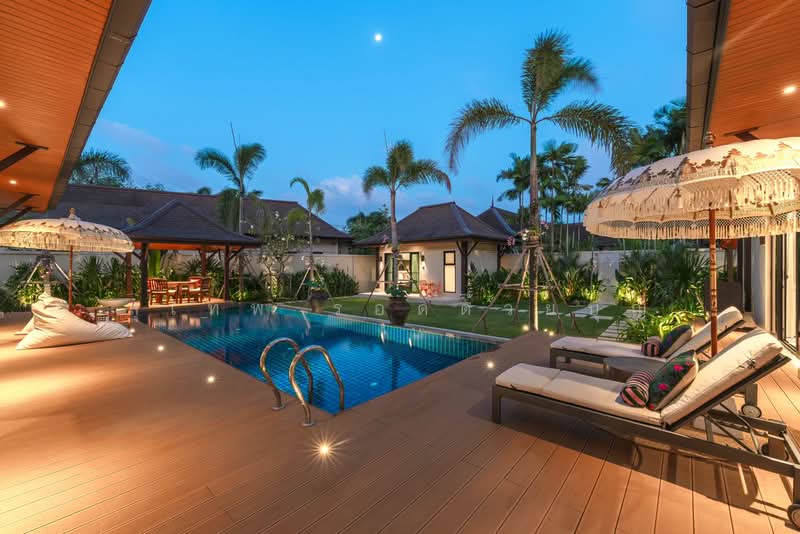 Modern Oriental Pool Villa in Layan, ภูเก็ต, ตลาดเหนือ, เมืองภูเก็ต, ภูเก็ต, 646 ตร.ม., วิลล่า ให้เช่า, โดย สุเทพ รอดด้วยบุญ, 500273658 - DDproperty.com