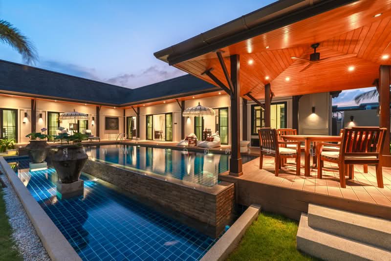 Modern Oriental Pool Villa in Layan, ภูเก็ต, ตลาดเหนือ, เมืองภูเก็ต, ภูเก็ต, 646 ตร.ม., วิลล่า ให้เช่า, โดย สุเทพ รอดด้วยบุญ, 500273658 - DDproperty.com