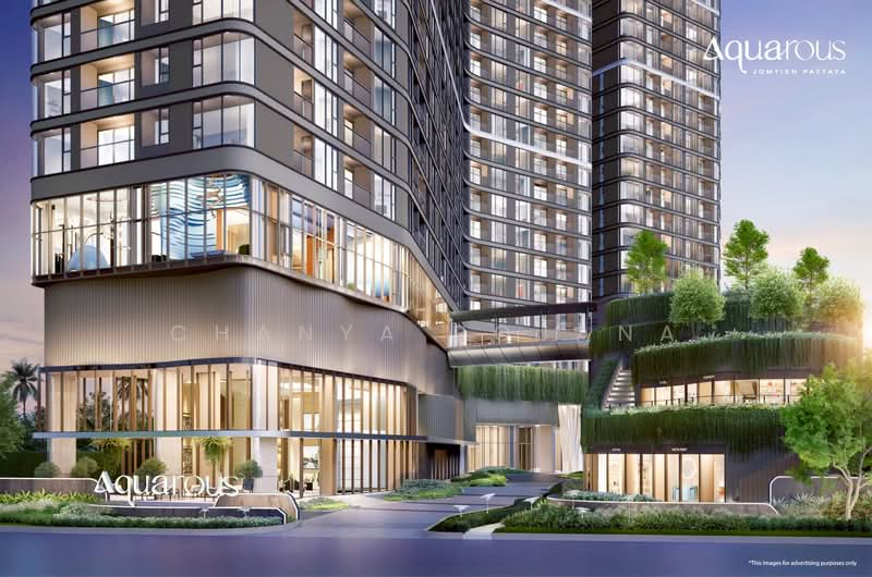 Aquarous Jomtien Pattaya, Chon Buri (Pattaya), 188 Pattaya City, Bang Lamung District, Chon Buri, Bang Lamung, Bang Lamung (Pattaya), Chon Buri (Pattaya), 1 Bedroom, 38 sqm, Condo For Sale, by Chanya Rojana, 500273775 - DDproperty.com