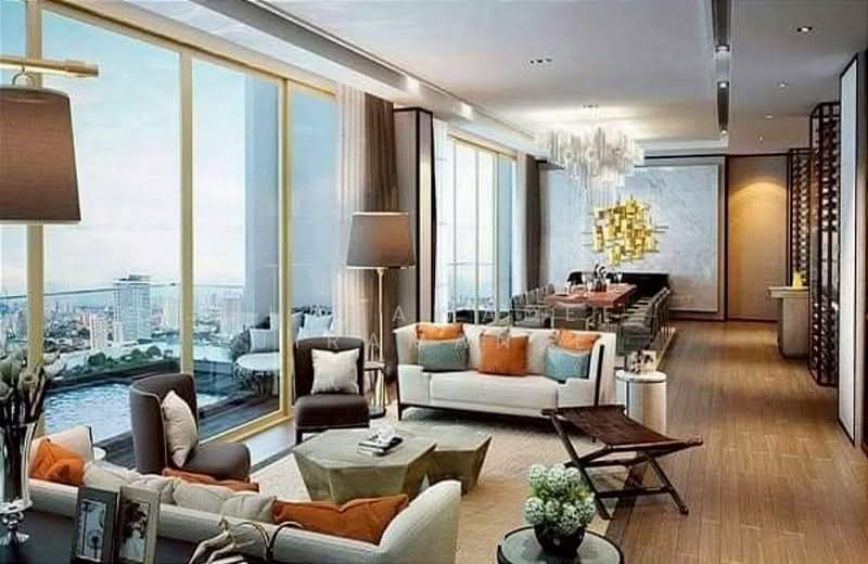 Magnolias Waterfront Residences, Bangkok, 259 Charoen Nakhon Road, Khlong Ton Sai, Khlong San, Bangkok, 1 Bedroom, 61 sqm, Condo For Rent, by Phakawadee Jiramanee, 500273985 - DDproperty.com