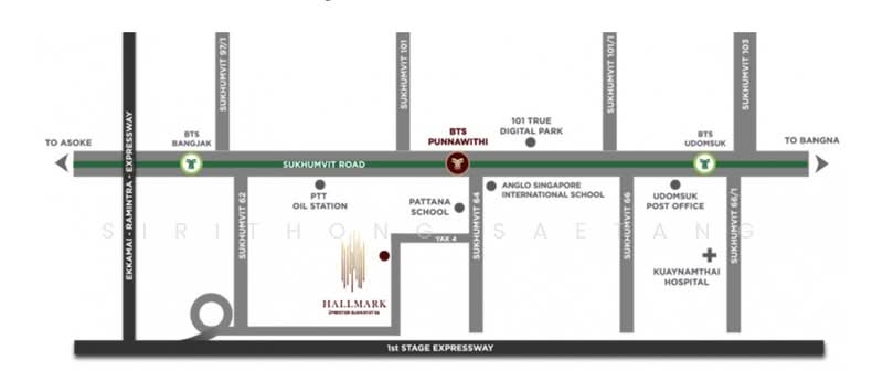 Hallmark 2 Prestige Sukhumvit 64 : ฮอลล์มาร์ค 2 เพรสทีจ สุขุมวิท 64, กรุงเทพ, ซอย สุขุมวิท 64, บางจาก, พระโขนง, กรุงเทพ, 400 ตร.ม., ทาวน์เฮ้าส์ ให้เช่า, โดย Sirithong Saetang, 500274161 - DDproperty.com