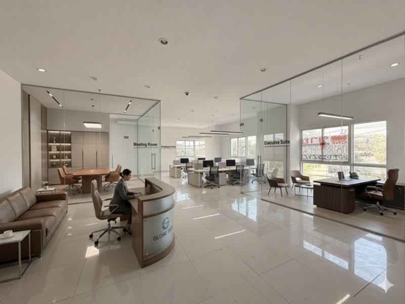 ขาย - พื้นที่สำนักงานขนาดใหญ่ Rare Corner Office 82 ตร.ม. | ใจกลางเมือง | ราคาต่ำประเมิน, กรุงเทพ