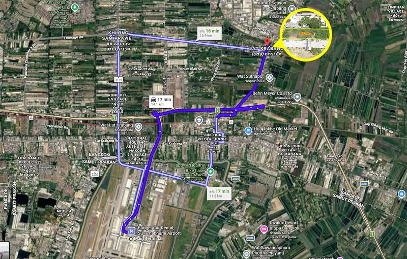 ขายที่ดินถมแล้ว แปลงสวยรูปสี่เหลี่ยมผืนผ้า 297.3 ตร.ว. ติดถนนใหญ่ฉลองกรุงซอย23 ใกล้สนามบินสุวรรณภูมิ, กรุงเทพ, ลาดกระบัง, ลาดกระบัง, กรุงเทพ, 1,188 ตร.ม., ที่ดิน ขาย, โดย ปริญธิดา สวัสดิโสภาคยกุล, 500274266 - DDproperty.com