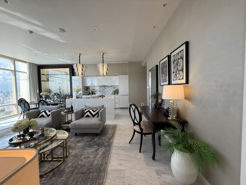 Four Seasons Private Residences, Bangkok, 300 Charoen Krung Road, Yan Nawa, Sathon, Bangkok, 2 Bedrooms, 139 sqm, Condo For Rent, by Cozy Property, 500274307 - DDproperty.com
