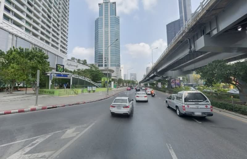 For Rent - ด่วน ! ให้เช่าที่ดิน ติดถนนพระราม 4 พื้นที่สีแดง ใกล้ MRT สามย่าน, Bangkok