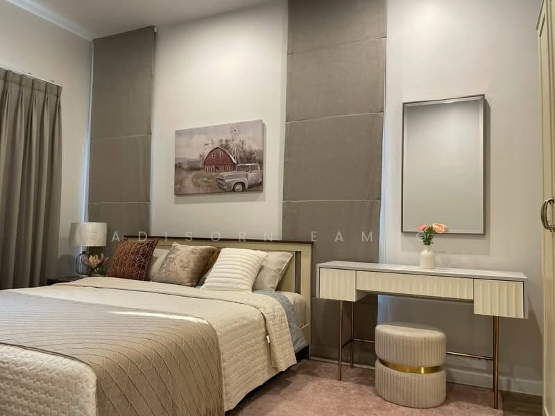 Burasiri Krungthep Kreetha, Bangkok, 95 Soi Pracha Ruam Chai, Hua Mak, Bang Kapi, Bangkok, 4 Bedrooms, 238 sqm, Single Detached House For Rent, by Adisorn Eamso, 500274556 - DDproperty.com