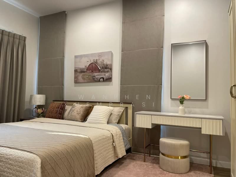 Burasiri Krungthep Kreetha, Bangkok, 95 Soi Pracha Ruam Chai, Hua Mak, Bang Kapi, Bangkok, 4 Bedrooms, 238 sqm, Single Detached House For Rent, by Wanphen Khemprasit, 500275220 - DDproperty.com
