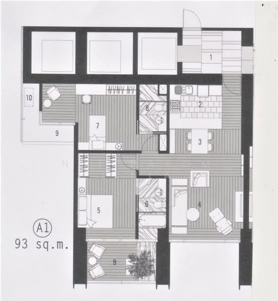 The Met Sathorn, Bangkok, 123 South Sathorn Road, Thung Maha Mek, Sathon, Bangkok, 2 Bedrooms, 93 sqm, Condo For Sale, by Nuttharom Linla, 500276035 - DDproperty.com