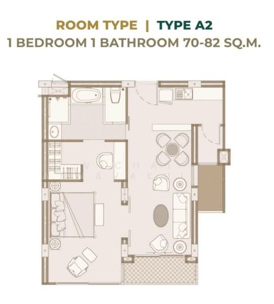 The Private Residence Rajdamri, Bangkok, Soi Sarasin 2, Sarasin Road, Lumphini, Pathum Wan, Bangkok, 1 Bedroom, 70 sqm, Condo For Rent, by Vichai  Annavakulthorn, 500276070 - DDproperty.com