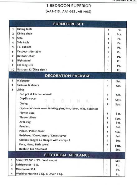 Aquarous Jomtien Pattaya, Chon Buri (Pattaya), 188 Pattaya City, Bang Lamung District, Chon Buri, Bang Lamung, Bang Lamung (Pattaya), Chon Buri (Pattaya), 1 Bedroom, 35 sqm, Condo For Sale, by Regina Nuengjamnong, 500276325 - DDproperty.com