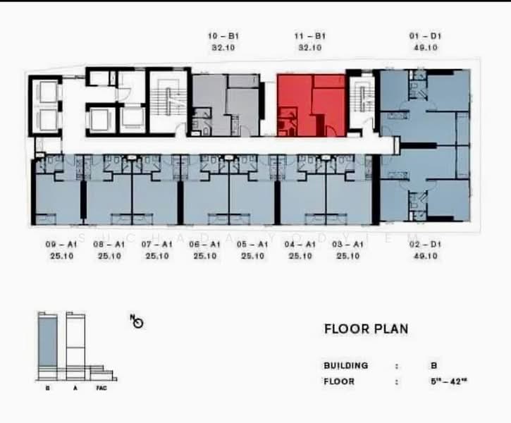 Chapter Charoennakhon–Riverside, Bangkok, Charoennakorn Road, Bang Lam Phu Lang, Khlong San, Bangkok, 1 Bedroom, 32 sqm, Condo For Sale, by Suchada Yodyiem, 500276635 - DDproperty.com