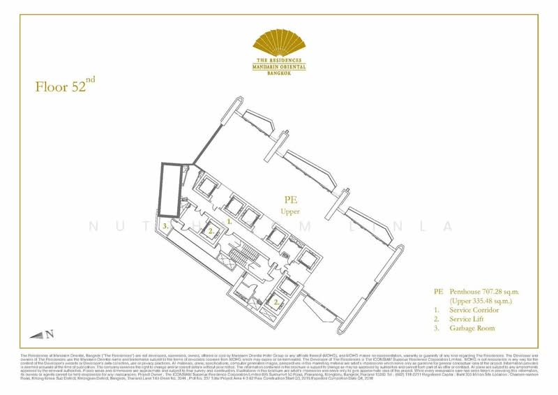 The Residences At Mandarin Oriental, Bangkok, 117 Charoen Nakorn Road, Khlong Ton Sai, Khlong San, Bangkok, 4 Bedrooms, 709 sqm, Condo For Sale, by Nuttharom Linla, 500276797 - DDproperty.com
