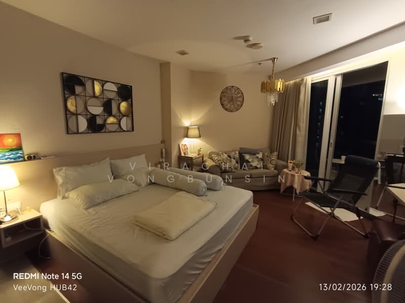 The Palm Wongamat Beach, Chon Buri (Pattaya), Soi Naklua 16, Na Kloe, Bang Lamung (Pattaya), Chon Buri (Pattaya), Studio, 33 sqm, Condo For Rent, by Virachai Vongbunsin, 500277227 - DDproperty.com