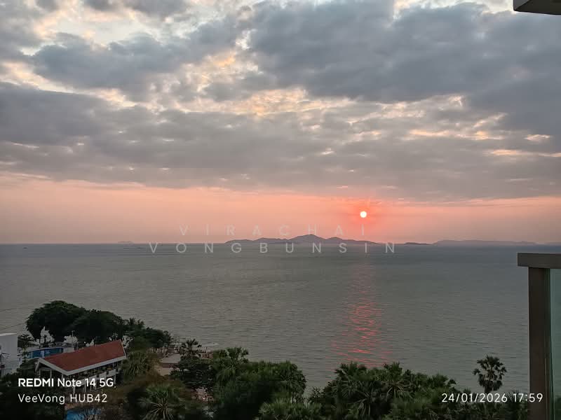 The Palm Wongamat Beach, Chon Buri (Pattaya), Soi Naklua 16, Na Kloe, Bang Lamung (Pattaya), Chon Buri (Pattaya), Studio, 33 sqm, Condo For Rent, by Virachai Vongbunsin, 500277227 - DDproperty.com