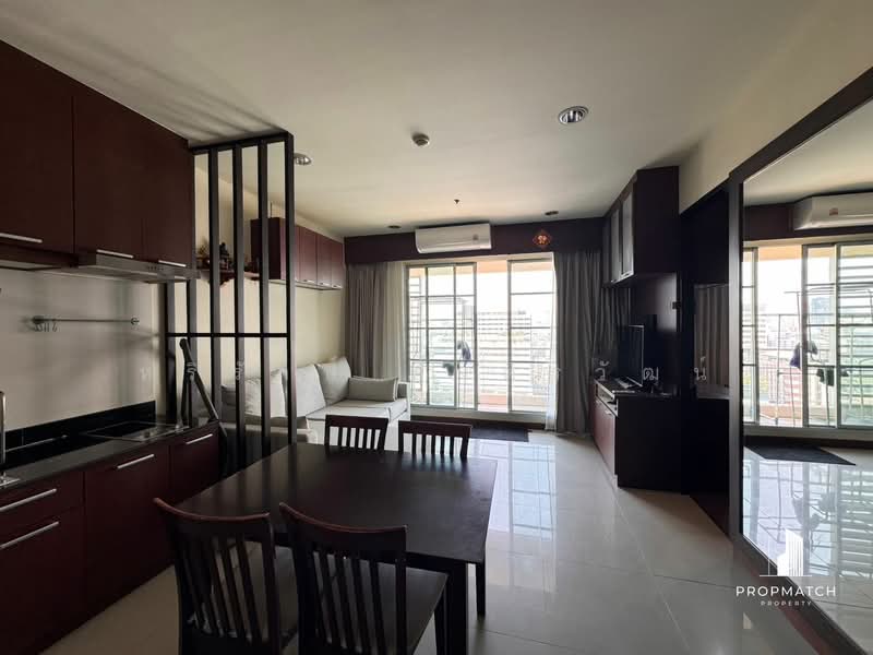 Baan Klang Krung Siam-Pathumwan, Bangkok, Petchburi Road, Thanon Phetchaburi, Ratchathewi, Bangkok, 2 Bedrooms, 67 sqm, Condo For Sale, by หริรักษ์ ตั้งติรวัฒน์, 500277247 - DDproperty.com