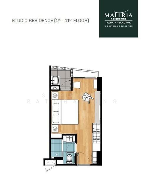 ให้เช่า - Maitria Residence Rama 9 : มายเทรียณ์ เรสซิเดนซ์ พระราม 9, กรุงเทพ