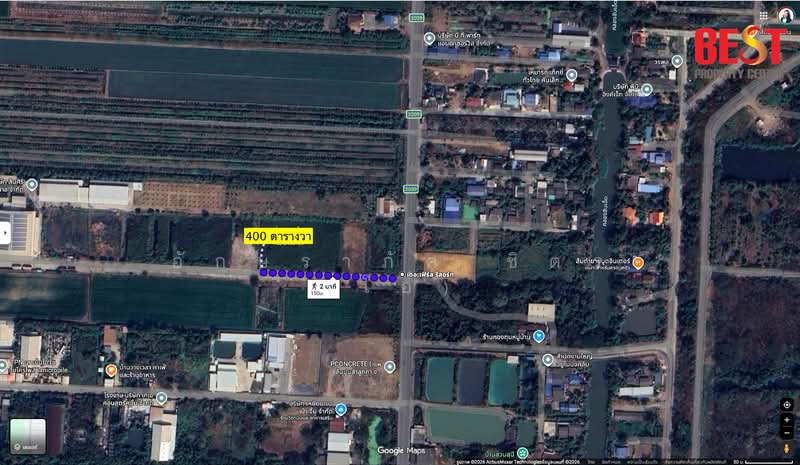 ขาย ที่ดินเปล่า ลำลูกกา คลอง 11 ตรงข้าม สนามกอล์ฟลำลูกกา คันทรี่คลับ ใกล้วัดป่าเจริญราช รูปแปลงสวย, ปทุมธานี, บึงทองหลาง, ลำลูกกา, ปทุมธานี, 1,600 ตร.ม., ที่ดิน ขาย, โดย อักษราภัค ชิตร  (โอ๋), 500277876 - DDproperty.com