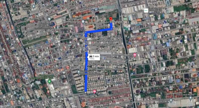 ที่ดิน วชิรธรรมสาธิต 78, กรุงเทพ, บางจาก, พระโขนง, กรุงเทพ, 280 ตร.ม., ที่ดิน ขาย, โดย HOME Real Estate Service, 500277941 - DDproperty.com